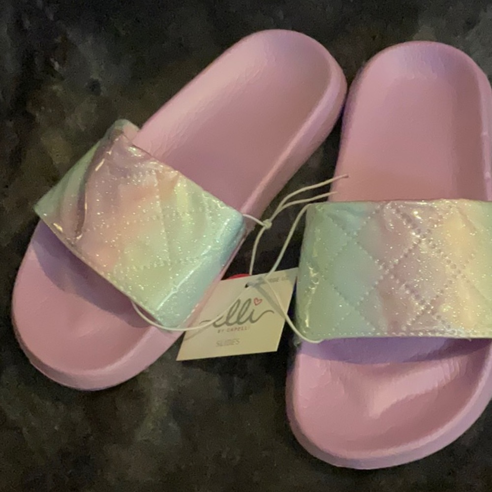 Pastel Slide Sandals
